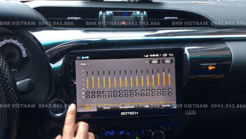Màn hình DVD Android xe Toyota Hilux 2016 - nay | Gotech GT8 Max
